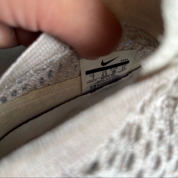 Nike Air Max Thea Ultra FK Sail size 7 - Picture 13 of 13